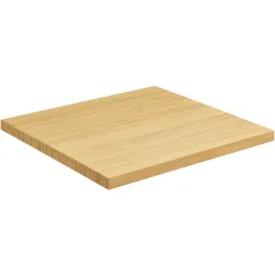 VEGA Indoor-Tischplatte Sumba quadratisch; 60x60 cm (LxB); eiche/natur; quadratisch