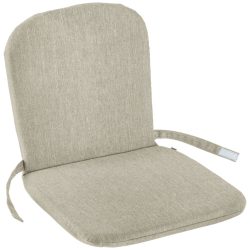 VEGA Sitzkissen Lineares mit Rückenpolster; 41x38x3 cm (BxLxH); beige meliert; 4 Stück / Pack