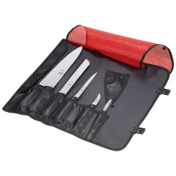 PULSIVA Profi Messerset POM 6er Pack; schwarz