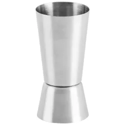 VEGA Doppel-Jigger Venice; 4x7 cm (ØxH); silber; 2 Stück / Pack
