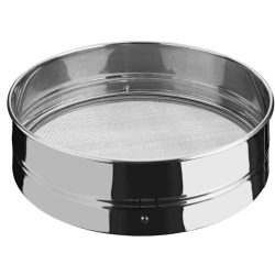 de Buyer Edelstahlsieb mit 4 abnehmbaren Einsätzen; 20x6.2 cm (ØxH); silber