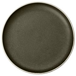 VEGA Teller flach Ossora; 20 cm (Ø); dunkeltaupe; rund; 6 Stück / Pack