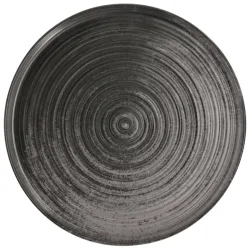 VEGA Teller flach mit Rand Etana; 24x1.1 cm (ØxH); grau; rund; 6 Stück / Pack