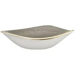 Churchill Bowl Stonecast Peppercorn dreieckig; 600 ml, 23.5 cm (B); grau/braun; dreieckig; 12 Stück / Pack