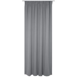 ERWIN M. Verdunklungsvorhang Granat; 142x145 cm (BxH); silber