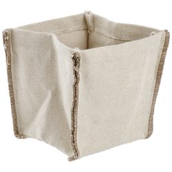 Deko-Körbchen Dotta; 15x15x15 cm (LxBxH); natur; quadratisch