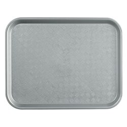 Platex Serviertablett Servezio; 46x36x2 cm (LxBxH); grau; rechteckig