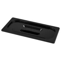 VEGA GN Deckel Nero 1/3; GN 1/3, 32.5x17.5 cm (LxB); schwarz