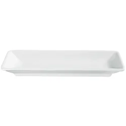 VEGA Platte Bali schmal; 21x8.5x2.5 cm (LxBxH); weiss; 6 Stück / Pack