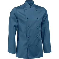 PULSIVA Herrenkochjacke Paolo Langarm; Kleidergrösse 66; dunkelblau