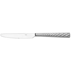 VEGA Menümesser Brilio Hohlheft; 23.9 cm (L); silber, Griff silber; 12 Stück / Pack