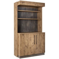 VEGA Servicestation Baristo Classic, mit Drehtüren; 115x62x216 cm (BxTxH); eiche antik, Griff schwarz