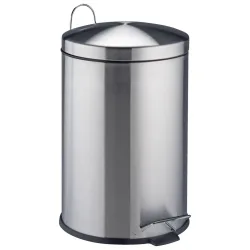 PULSIVA Treteimer Gotham; 12000 ml, 25x40 cm (ØxH); silber