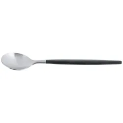 VEGA Kaffeelöffel Turin; 15.5 cm (L); schwarz/edelstahl, Griff schwarz; 12 Stück / Pack