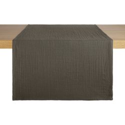 ERWIN M. Tischläufer Silena; 40x130 cm (BxL); anthrazit