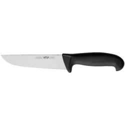 VEGA Allzweckmesser Messina; Klingenlänge 16 cm, 28.5 cm (L); schwarz/silber