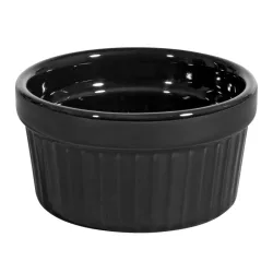 VEGA Ragout Fin-Schälchen Siga; 90 ml, 7x3.8 cm (ØxH); schwarz; rund; 12 Stück / Pack