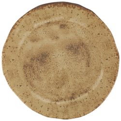 Porland Teller flach Natura; 28.5x2.35 cm (ØxH); hellbraun/dunkelbraun; rund; 6 Stück / Pack