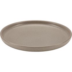 Playground Teller flach Elements; 22x2.6 cm (ØxH); sand; rund; 6 Stück / Pack
