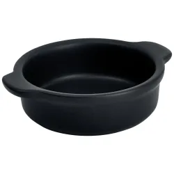VEGA Schale Ferry rund mit Griff; 150 ml, 12x3 cm (ØxH); schwarz; rund; 6 Stück / Pack