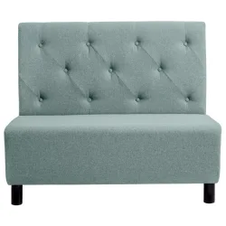 VEGA Polsterbank Lerida II Stoff, 2-Sitzer; 118x62x102 cm (BxTxH); hellblau