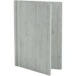 VEGA Klemmbinder Calgary ohne Prägung A4; DIN A4, 22.5x30.5 cm (BxH); grau