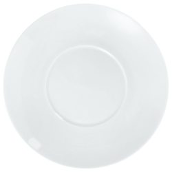 PULSIVA Kaffee-Untertasse Coupe; 15.5x2 cm (ØxH); weiss; rund; 6 Stück / Pack