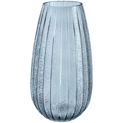 Glasvase Ana; 16x30 cm (ØxH); blau