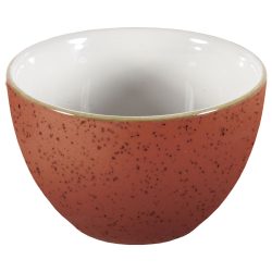 Churchill Zuckerdose Stonecast Orange; 227 ml, 9.8x6.2 cm (ØxH); orange/braun; 12 Stück / Pack
