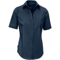 JOBELINE Damenbluse Kim Halbarm; Kleidergrösse 46; navy