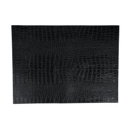 ERWIN M. Tischset Nobile rechteckig; 32.5x44 cm (BxL); schwarz; rechteckig; 6 Stück / Pack