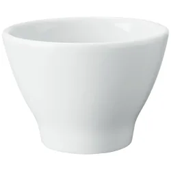 VEGA Becher-Obertasse Contrast ohne Henkel; 100 ml, 7x4.5 cm (ØxH); weiss; konisch; 6 Stück / Pack