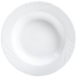 PULSIVA Teller Swing 2.0 tief; 340 ml, 23x3.3 cm (ØxH); weiss; rund; 6 Stück / Pack