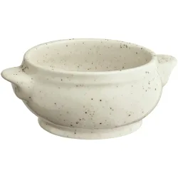 VEGA Suppen-Obertasse Alessia; 450 ml, 11.5x6.5 cm (ØxH); beige; rund; 6 Stück / Pack