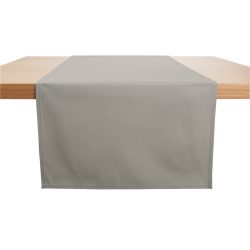 ERWIN M. Outdoor-Tischläufer Konstanz; 40x130 cm (BxL); steingrau; rechteckig