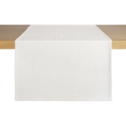 ERWIN M. Tischläufer Silena; 40x130 cm (BxL); weiss
