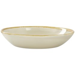 PULSIVA Teller Glaze 2.0 tief; 900 ml, 22x4.8 cm (ØxH); sand; rund; 6 Stück / Pack