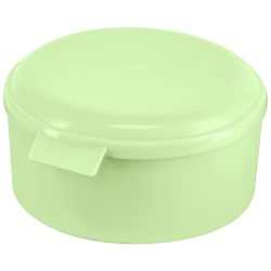 elasto REuse Mehrweg Schale Aso; 1100 ml, 15.9x8.4 cm (ØxH); grün; rund; 25 Stück / Pack