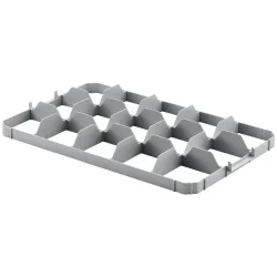 Ringoplast Fachwerkeinsatz Komfort Ø 10,8cm / oben; 60x40x6.2 cm (BxTxH); grau