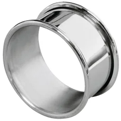 VEGA Serviettenring Bague; 2.5x4.7x2.5 cm (BxØxH); silber; 4 Stück / Pack