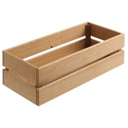 VEGA Holzkiste Wantage ohne Griff Eiche; 35x15x10 cm (LxBxH); eiche