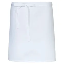PULSIVA Schürze Benjamin/Malio 45x80 cm; 45x80 cm (LxB); weiss; 3 Stück / Pack