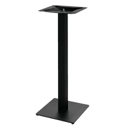 VEGA Indoor Stehtischgestell Fino; 43x43x108 cm (BxLxH); schwarz; quadratisch