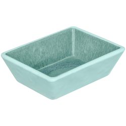 VEGA Mini-Schälchen  Torto rechteckig; 70 ml, 8.3x6.4x3 cm (LxBxH); türkis/blau; rechteckig; 6 Stück / Pack