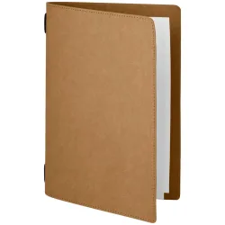 VEGA Speisekarte Perdue ohne Prägung A5; DIN A5, 16.6x24 cm (BxH); braun