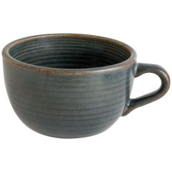 Bonna Kaffeetasse Hornfels Ripple; 205 ml, 9.9x5.5 cm (ØxH); grau; 6 Stück / Pack