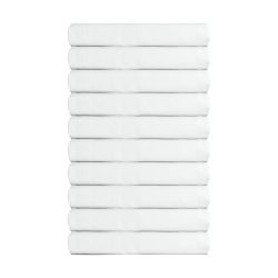 ERWIN M. Vorteilspack Tischdecke Palermo; 130x220 cm (BxL); weiss; rechteckig; 10 Stück / Pack