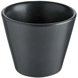 VEGA Schälchen Masca konisch; 50 ml, 6x4.5 cm (ØxH); schwarz; konisch; 6 Stück / Pack