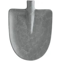 VEGA Servierschaufel Kelda rund; 21.5x18x2 cm (LxBxH); anthrazit; halbrund; 4 Stück / Pack