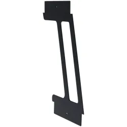 VEGA Steckblech Esino; 29x21.9 cm (LxH); schwarz; 2 Stück / Pack